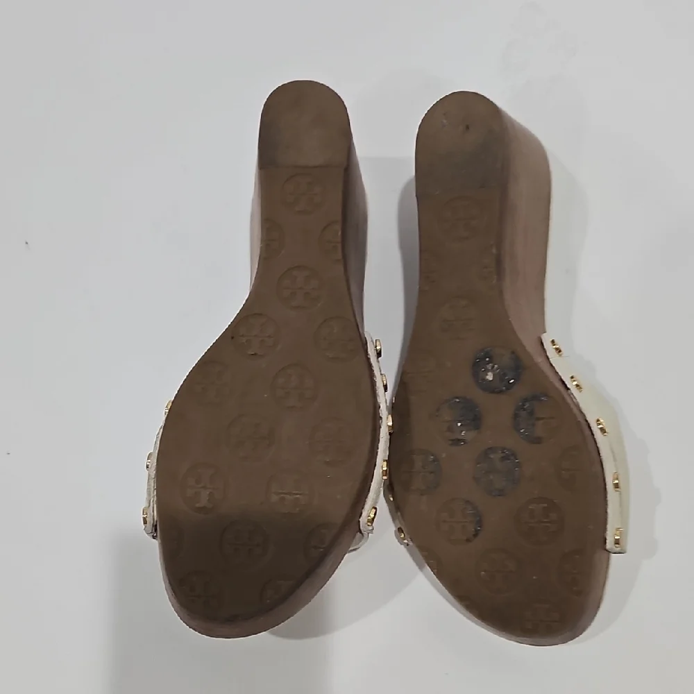 Tory Burch Wedge Slide Sandals for Women Size 8M